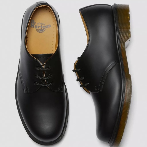 Doc Marten 1461 Leather Oxfords Men 9 Womens 10 black - Picture 3 of 7